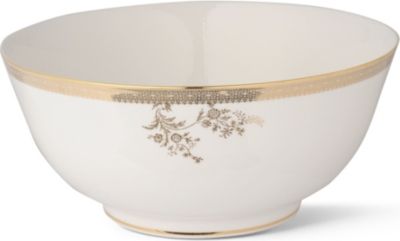 Vera Wang @ Wedgwood Lace Gold bowl 25cm | £130.00 | Grazia