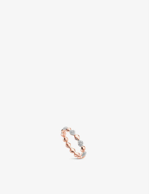 Nura Teardrop 18ct rose-gold...