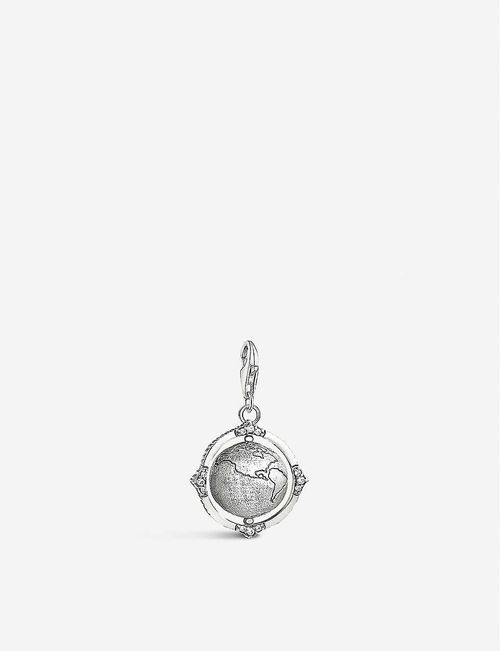 Rotatable globe sterling...