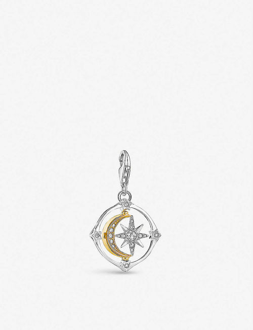 Compass sterling-silver, 18ct...