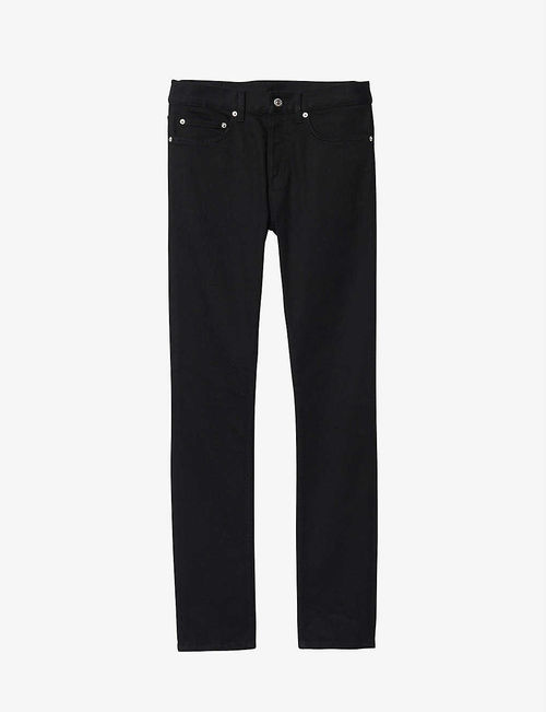 Straight slim-fit jeans