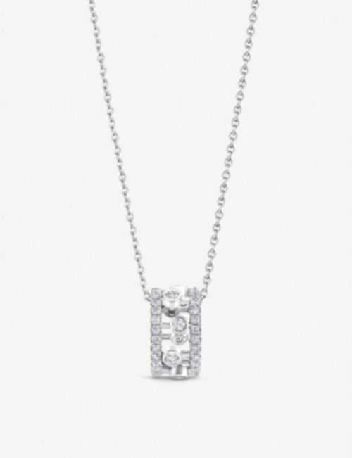 Dewdrop 18ct white-gold and...