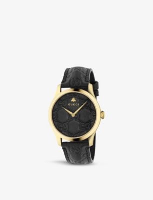 Gucci women's gold on sale watches