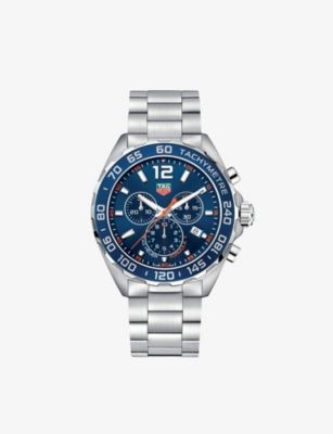 Tag Heuer Mens Blue Caz1014Ba0842 Formula 1 Stainless Steel Watch