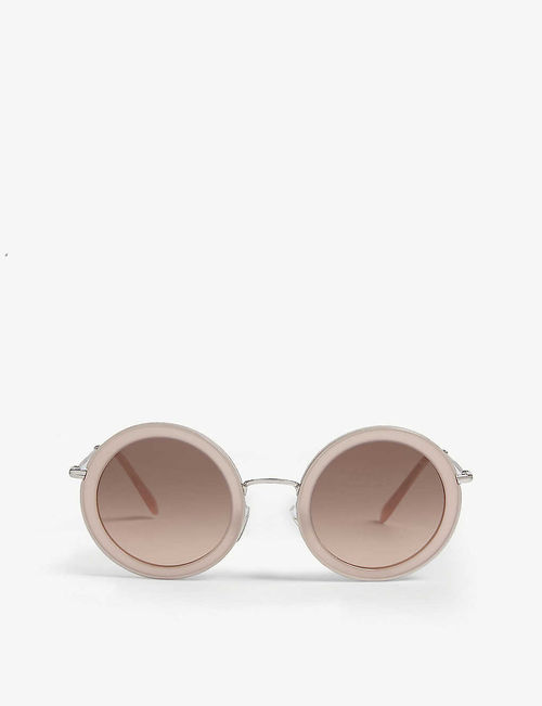 MU59U round-frame sunglasses