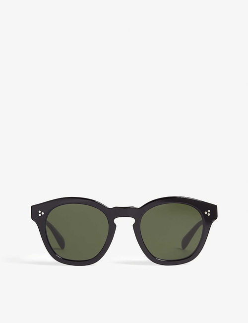 Square-frame sunglasses