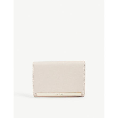 Elizzaa textured leather mini...