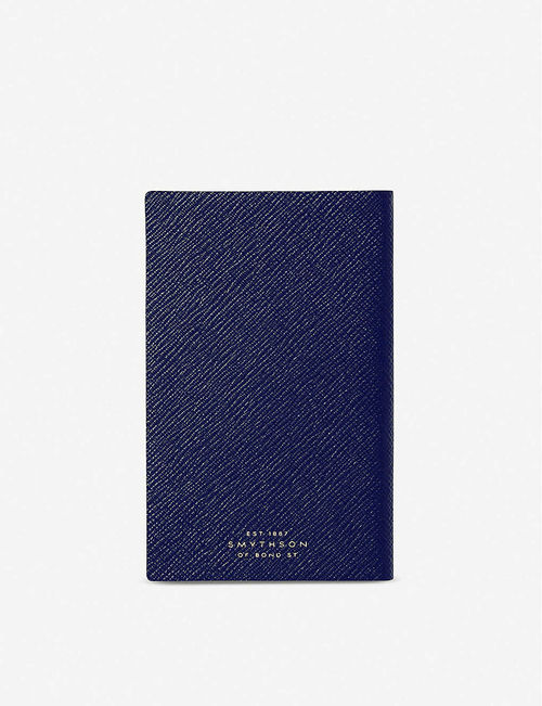 Panama leather notebook 14cm