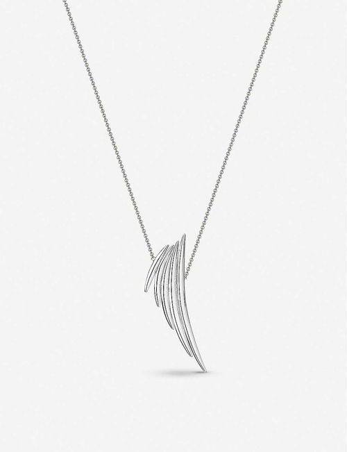 Quill sterling silver drop...