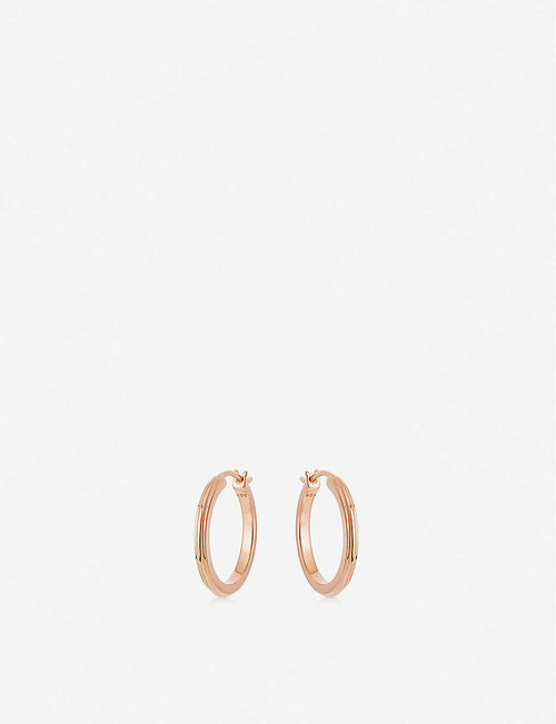 Linia 18ct rose gold-plater...