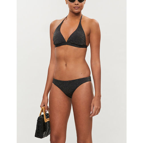 Stardust halter-neck bikini...