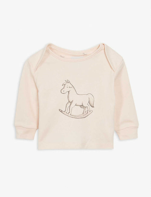 Rocking horse cotton top 0-18...