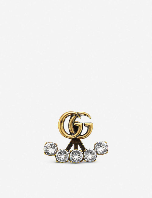 GG Marmont crystal earring