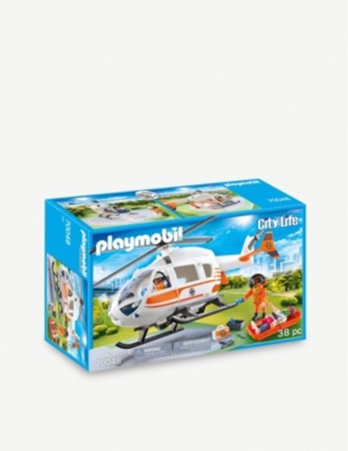 Playmobil - Helicopter Pursuit with Runaway Van