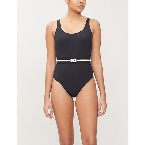 CK Core belted swimsuit