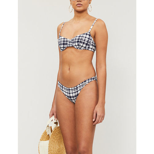 The Ginger checked bandeau...