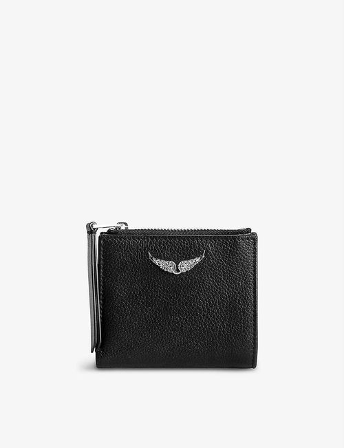 ZV grained leather wallet