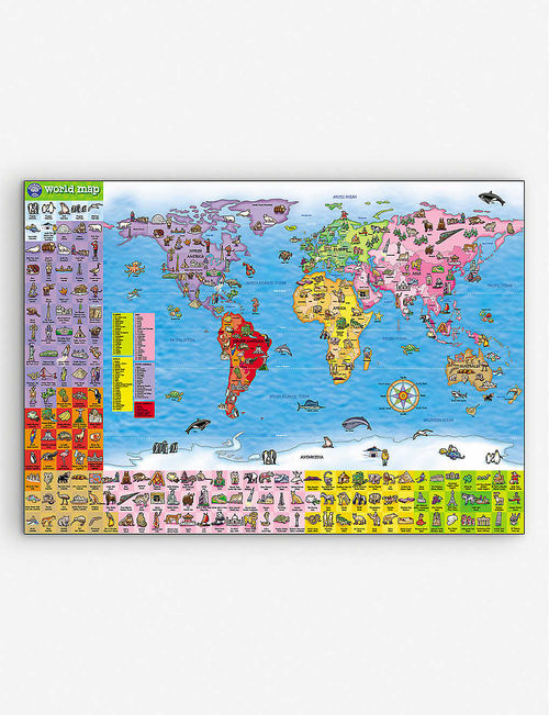 World Map giant jigsaw puzzle...