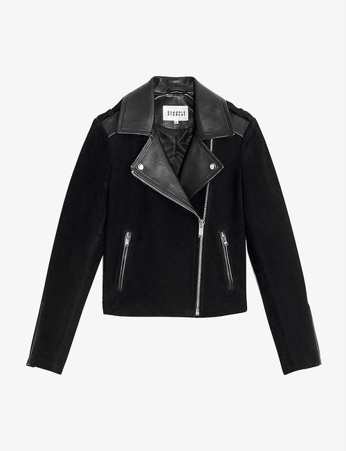 Carma leather biker jacket