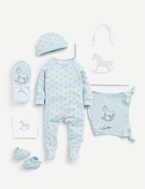 Cotton sleepsuit, hat,...