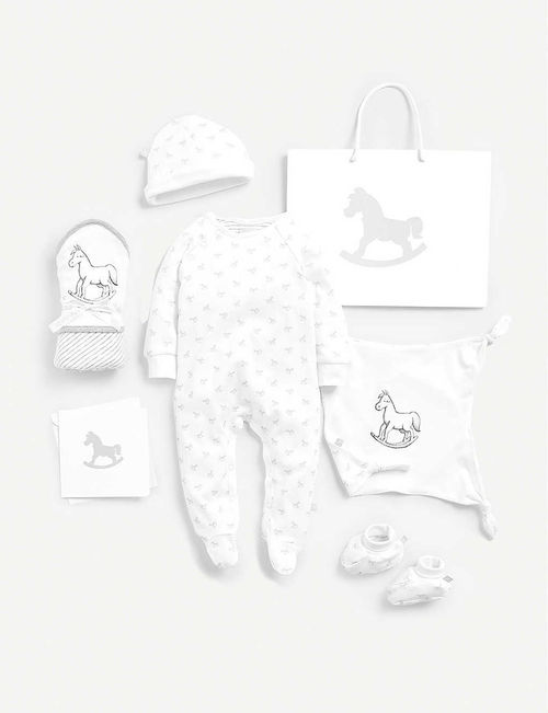 Cotton sleepsuit, hat,...