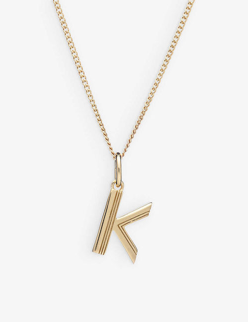 Art Deco K Initial 22ct...