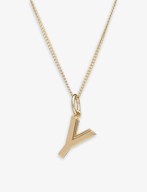 Art Deco Y Initial 22ct...