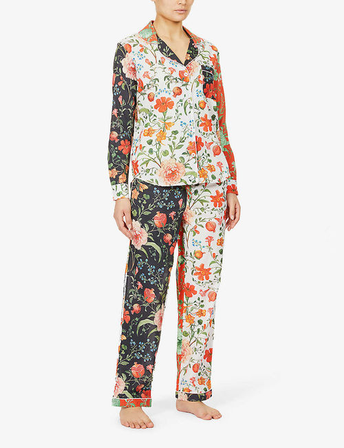 Persephone floral-print...