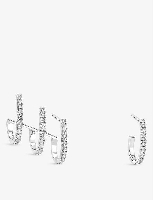 Gatsby 18ct white-gold and...