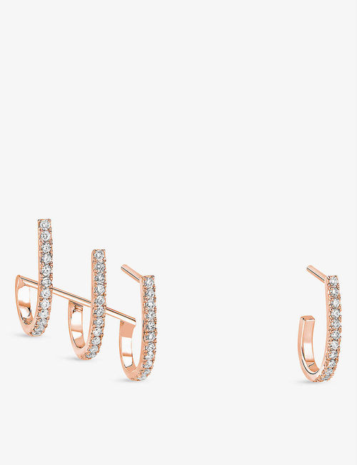 Gatsby 18ct rose-gold and...