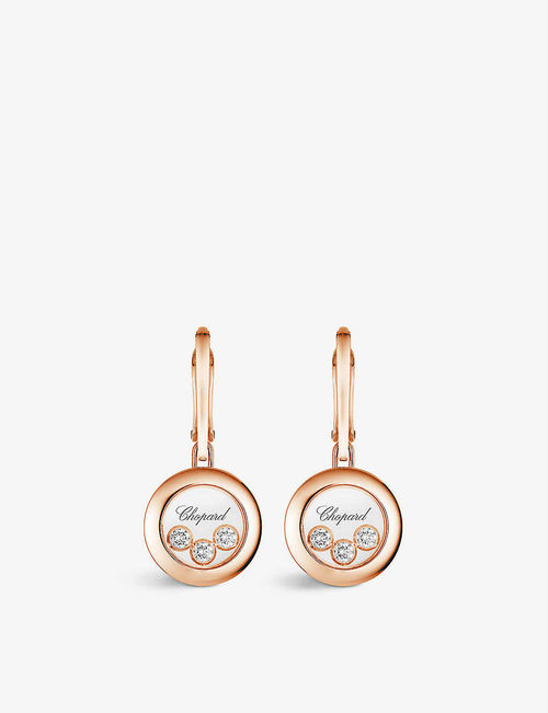 Happy Diamonds 18ct rose-gold...