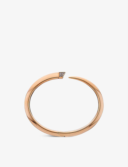 Tusk rose gold-vermeil and...