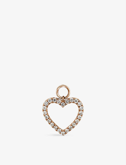 Joanie’s Heart 14ct rose-gold...