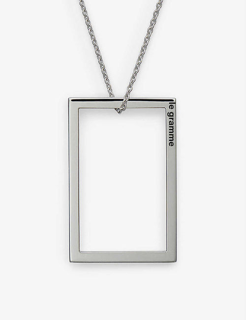 Le 2.6g rectangular-pendant...