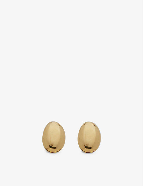 Nura Pebble 18ct gold-plated...