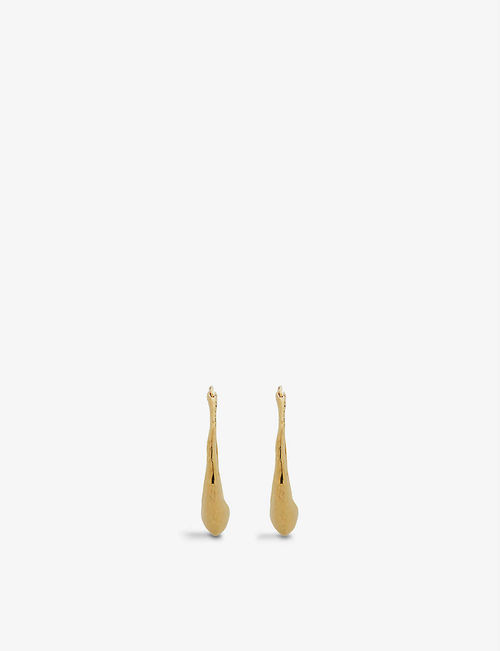 Deia 18ct gold-plated vermeil...