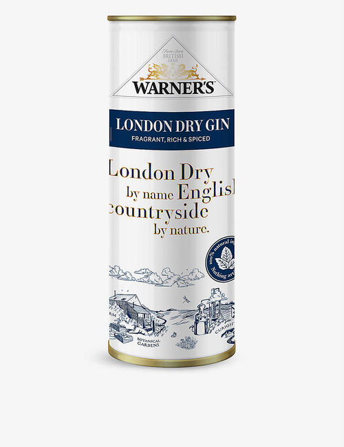 Warner’s London Dry Gin gift...