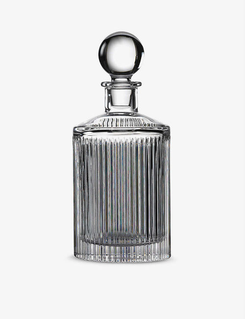 Aras round glass decanter...