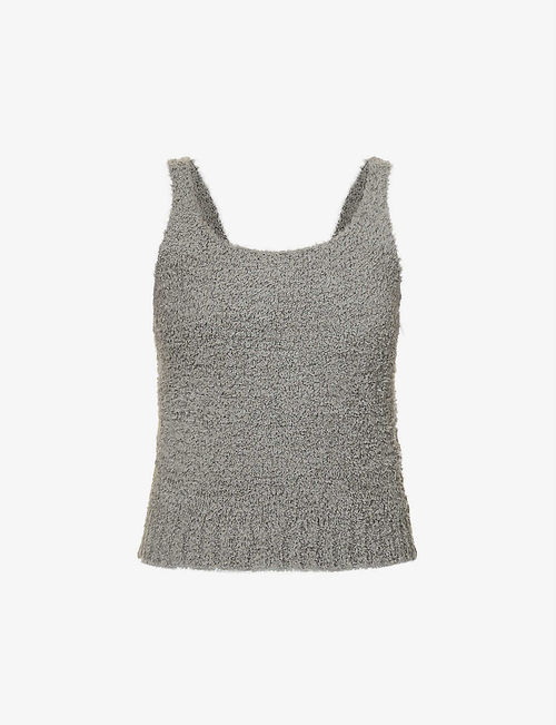 Cozy stretch-knitted top