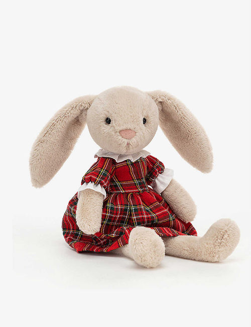 Lottie Bunny Tartan soft toy...