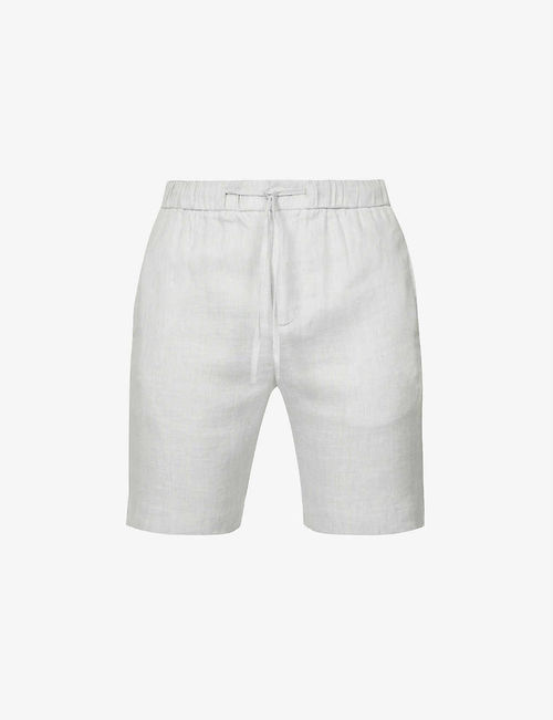 Felipe high-rise linen-cotton...