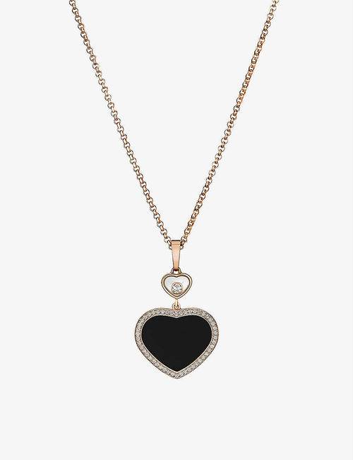 Happy Hearts 18ct rose-gold...