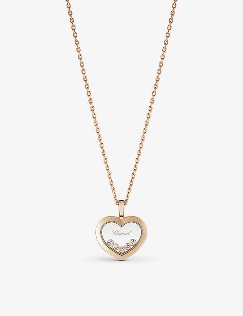 Happy Diamonds 18ct rose-gold...