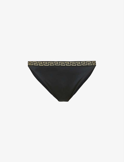 Greca-border high-rise bikini...