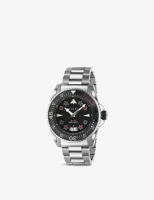 YA136221 Gucci Dive stainless...