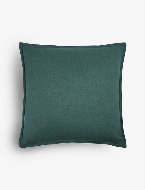 Noa linen-cotton blend pillow...