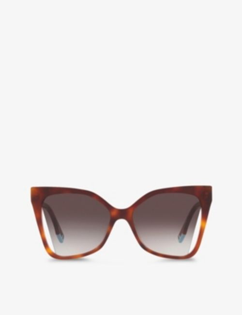 Fendi Way Cat Eye Sunglasses in Black - Fendi