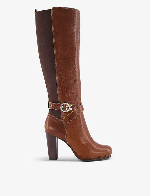 Sabrena heeled knee-high...