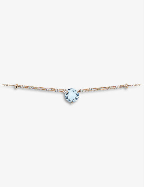 Peekaboo 18ct rose-gold,...