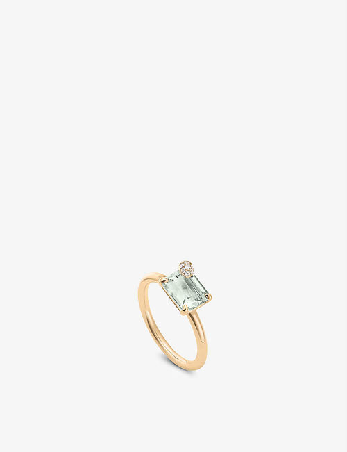 Peekaboo 18ct rose-gold,...